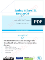 Hardening Mikrotik Routeros: April 24, 2017 Mum Phnom Penh, Cambodia by Sarpich Rath (Peter)