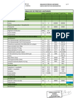 6 A aNALISI PRECIOS UNITARIOS