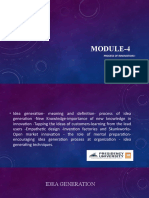 Module-4: Process of Innovation-I