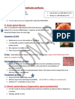 Classification of Periradicular Pathosis:: 4-Acute Apical Abscess