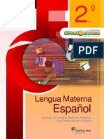 Español 2° Septiembre