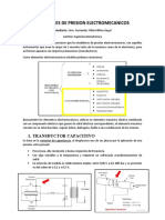 Medidores de Presion Electromecanicos