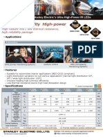 Automotive Quality High-Power: Stanley Electric's Latest High-Power IR LED