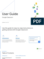 Google Classroom User Guide