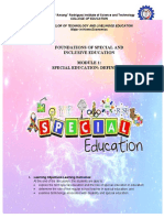 (Template) MODULE 1 Foundation of SPED and INCLUSIVE ED-1