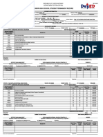 Senior High School Student Permanent Record: Republic of The Philippines Department of Education