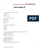 Adressage IP QCM Corr