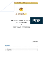 RM Model For R & SME and Corporate Customers Final Draft April 27 2021