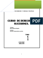 Derecho de Sucesiones de 2020