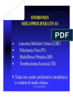 Aula 13 - Sindromes Mieloproliferativas