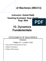 Dynamics of Machines