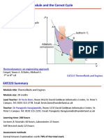 Introduction To The Module and The Carnot Cycle