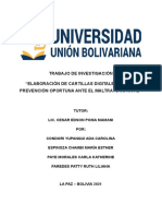 Elaboración de Cartillas Digitales para La Prevención Oportuna Ante El Maltrato Infantil