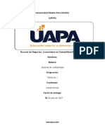 Trea 1 de Sistema de Contabilidad