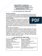 Taller Número 8 Ética 8 El Uso Del Tiempo Libre 10 Al 21 de Agosto