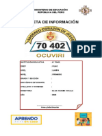 Boleta Informativa Ocuviri