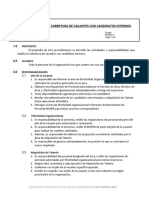 Procedimiento para Cobertura de Vacantes Con Candidatos Internos v1