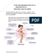 Guía 1 Noviembre. Los Campos de Transformación en La Adolescencia FATIMA