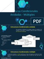 Estructuras Condicionales Multiples