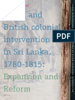 Dutch and British Colonial Intervention in Sri Lanka, 1780-1815 (2007)