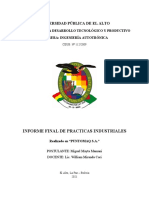 Informe de Practicas Industriales