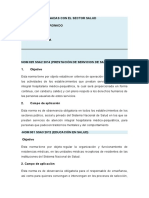 Normas Relacionadas Con El Sector Salud