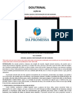 Estudo 04 - Origem, Queda e Restauração Do Ser Humano