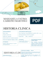 Ictericia Neonatal Marianela Fatima Carreño Martinez