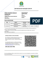 Certificado Nacional de Covid-19