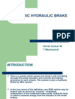 Electric Hydraulic Brake: Girish Kumar M 7 Mechanical