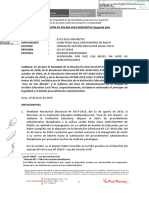 Resolución Del Tribunal Del Servicio Civil 01464-2019-Servir-TSC-Segunda Sala - PROCEDIMIENTO ABSTENCION