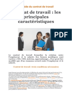 Le Guide Du Contrat de Travail