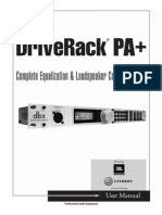 DriveRack PA Plus Manual 18-0483V-B