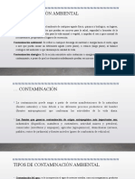 Contaminación Ambiental