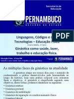 Ginástica Enquanto Saúde, Lazer, Trabalho e Educação Física