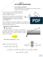Chap 2 - Lois de L'optique Géométrique