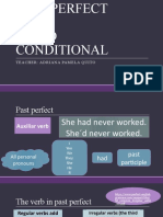 Unit 6 Past Perfect and Third Conditional