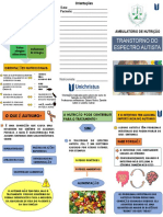 Panfleto Autismo - Saúde Coletiva