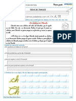 FICHA DE TRABAJO Chalina