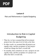 MGMT2023 Lecture 9. Capital Budgeting Part 2 PDF