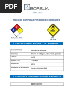 Hoja de Seguridad Peroxido de Hidrogeno