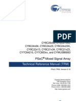 Technical Reference Manual (TRM) : Psoc Mixed Signal Array