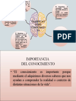 Clasificacion Del Conocimiento y Su Importancia