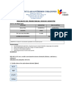 Evaluación de Matemática Primer Parcial - Segundo Quimestre