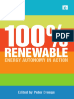 100 Per Cent Renewable Energy Autonomy in Action