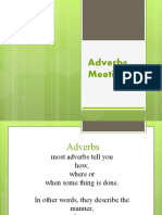 Meeting 6 - Adverbs