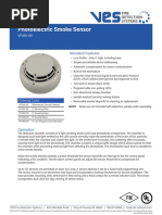 Photoelectric Smoke Sensor: Standard Features