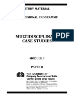 Multidisciplinary Case Studies