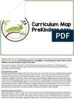 Preschool Curriculum Map Pre K