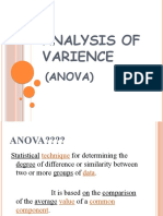 Analysis of VArience